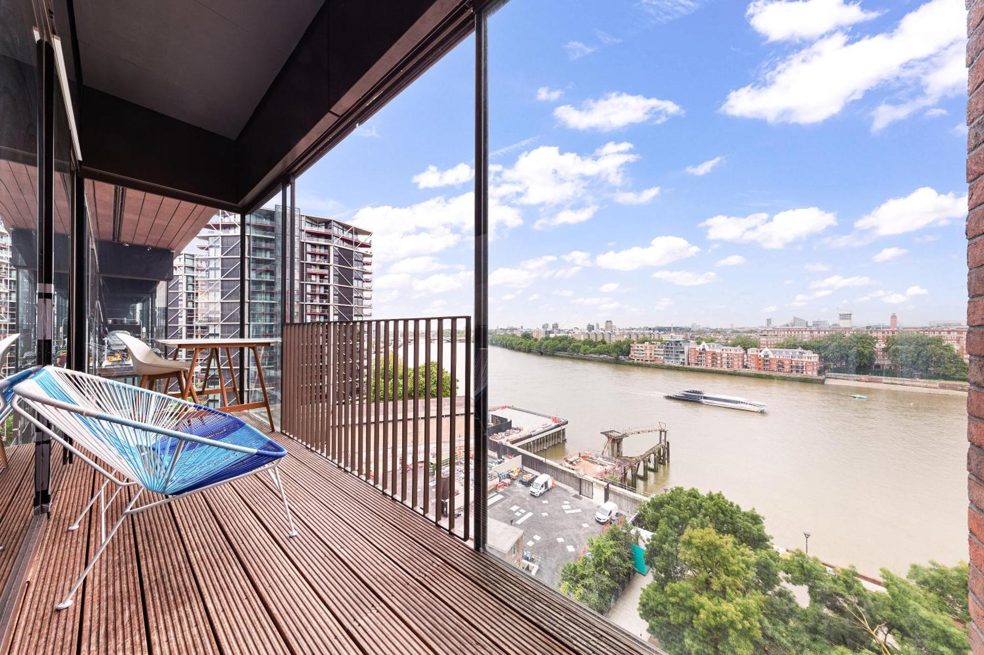 River Panorama Central London 2 Bedroom New Development المظهر الخارجي الصورة