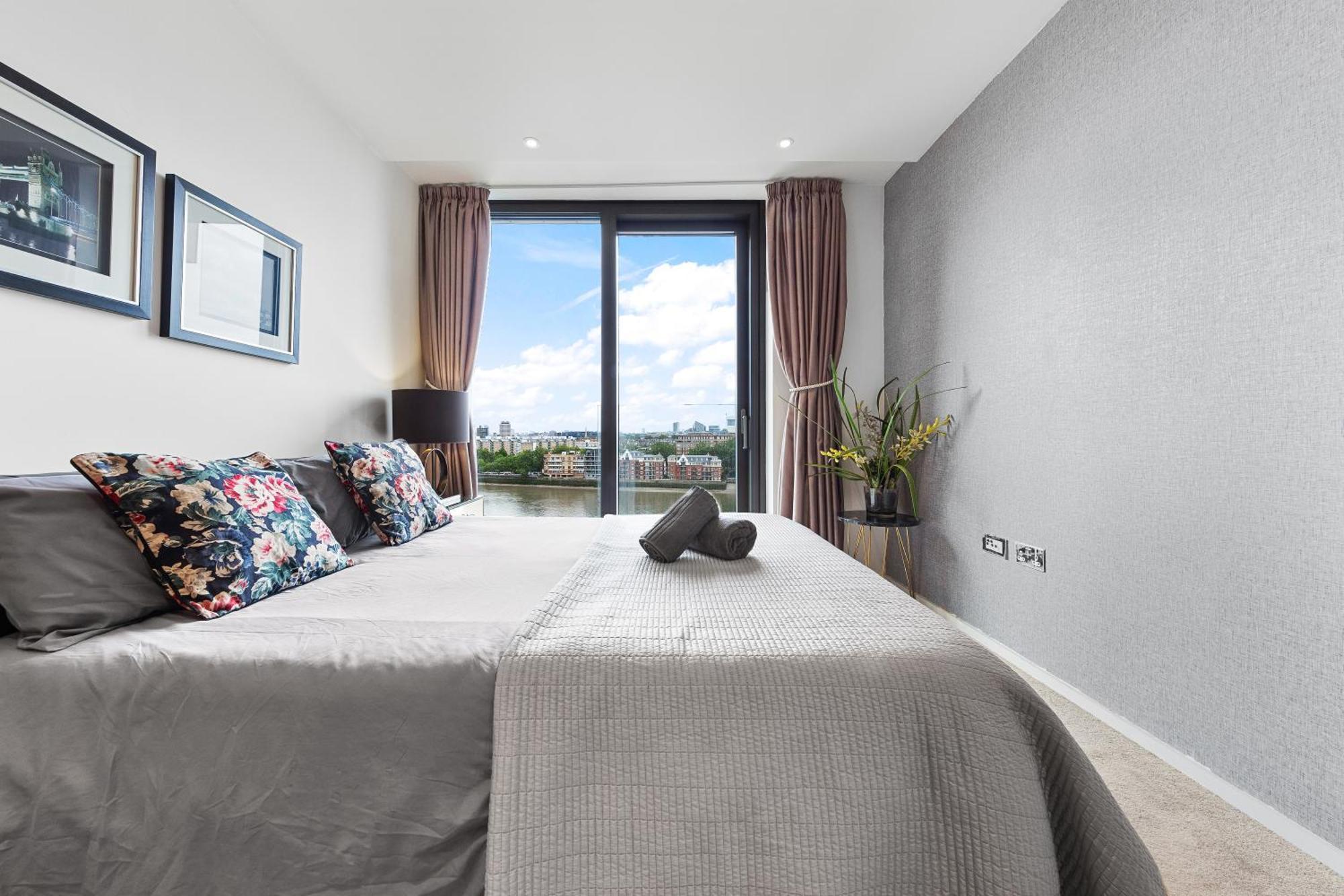 River Panorama Central London 2 Bedroom New Development المظهر الخارجي الصورة