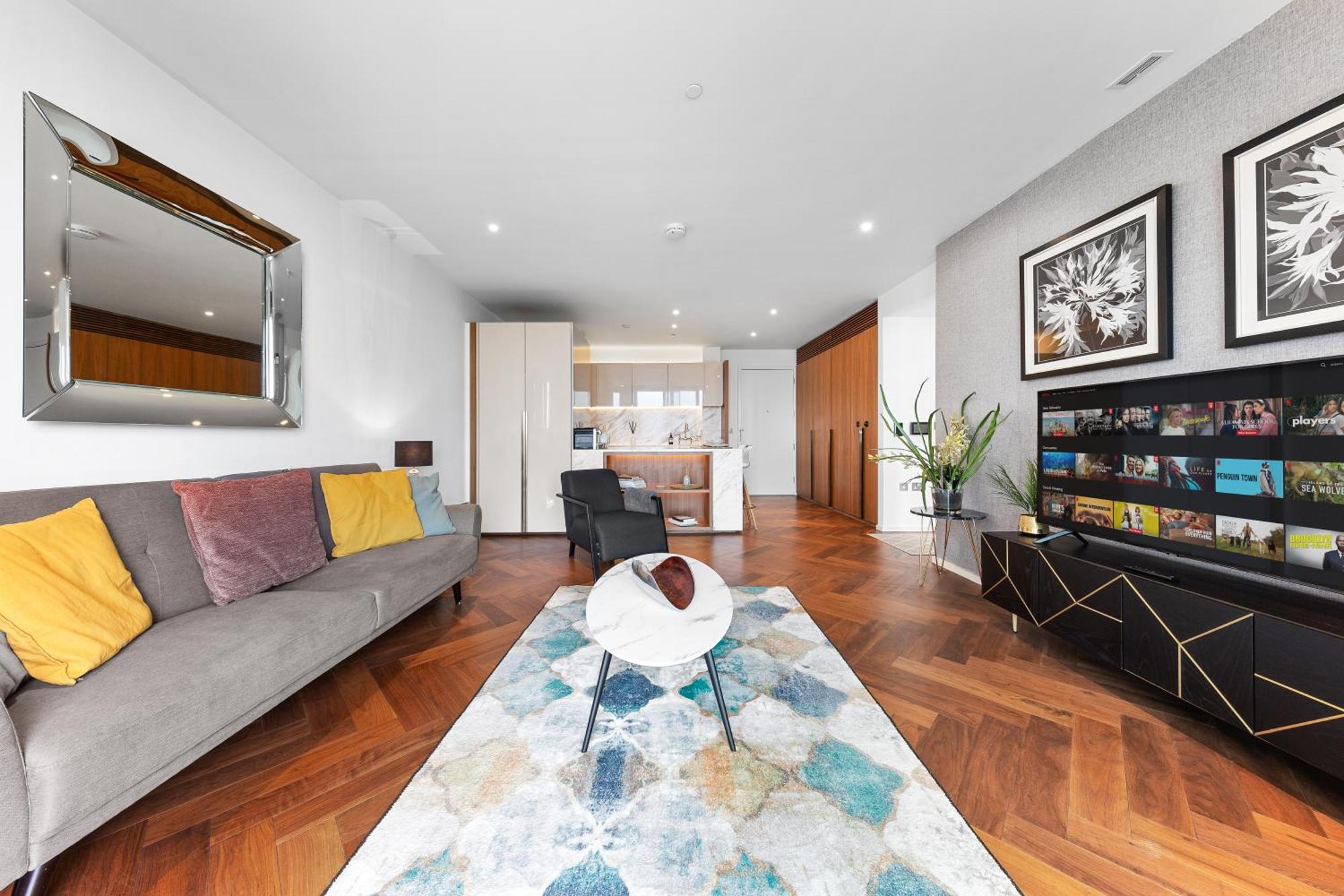 River Panorama Central London 2 Bedroom New Development المظهر الخارجي الصورة