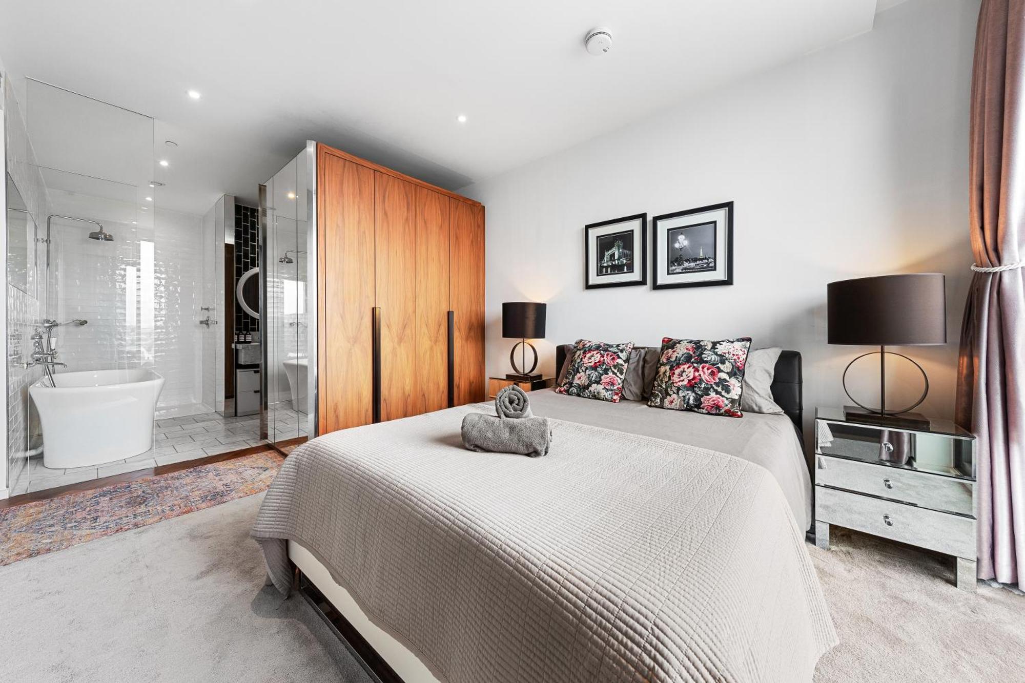 River Panorama Central London 2 Bedroom New Development المظهر الخارجي الصورة