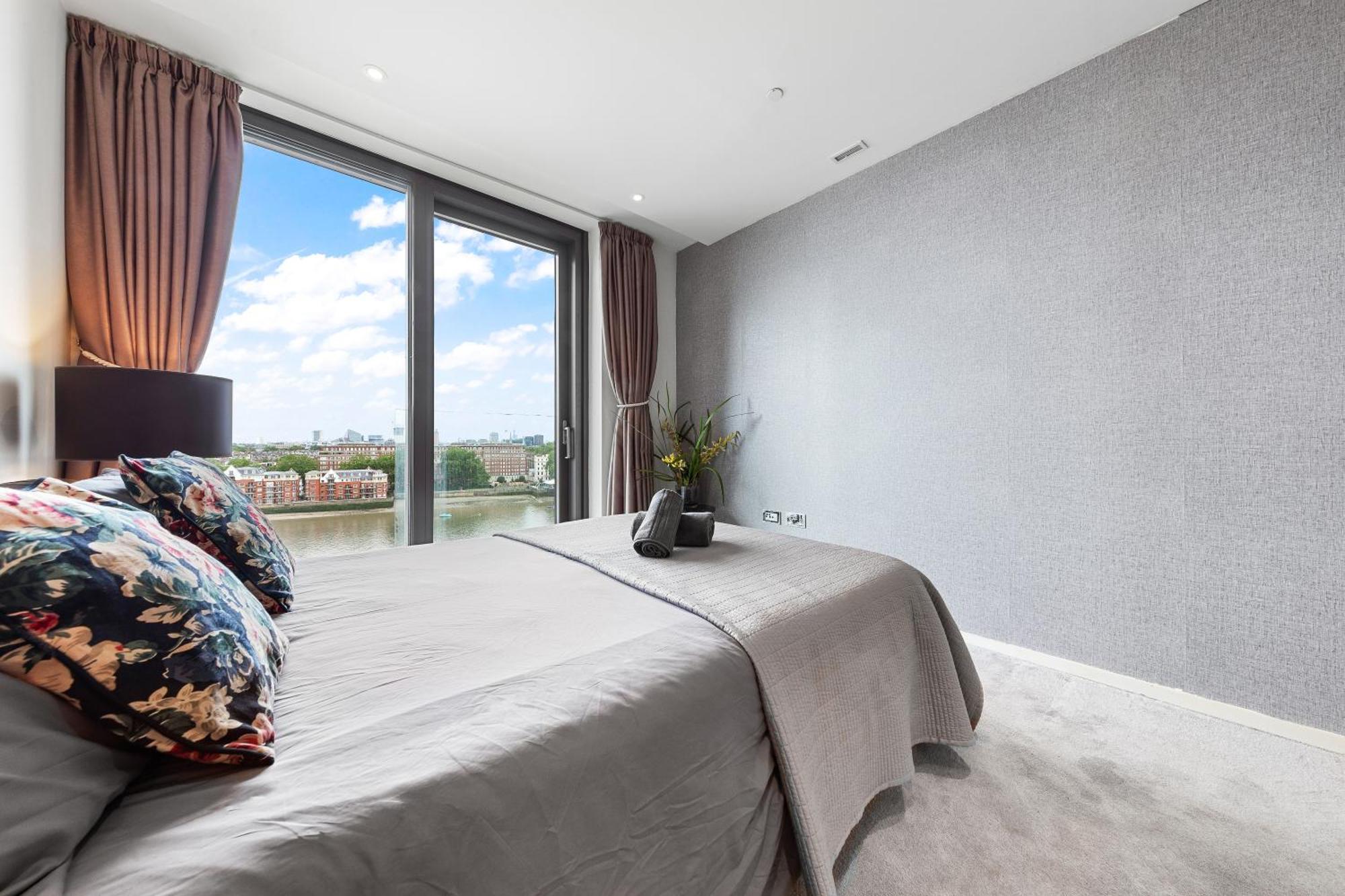 River Panorama Central London 2 Bedroom New Development المظهر الخارجي الصورة