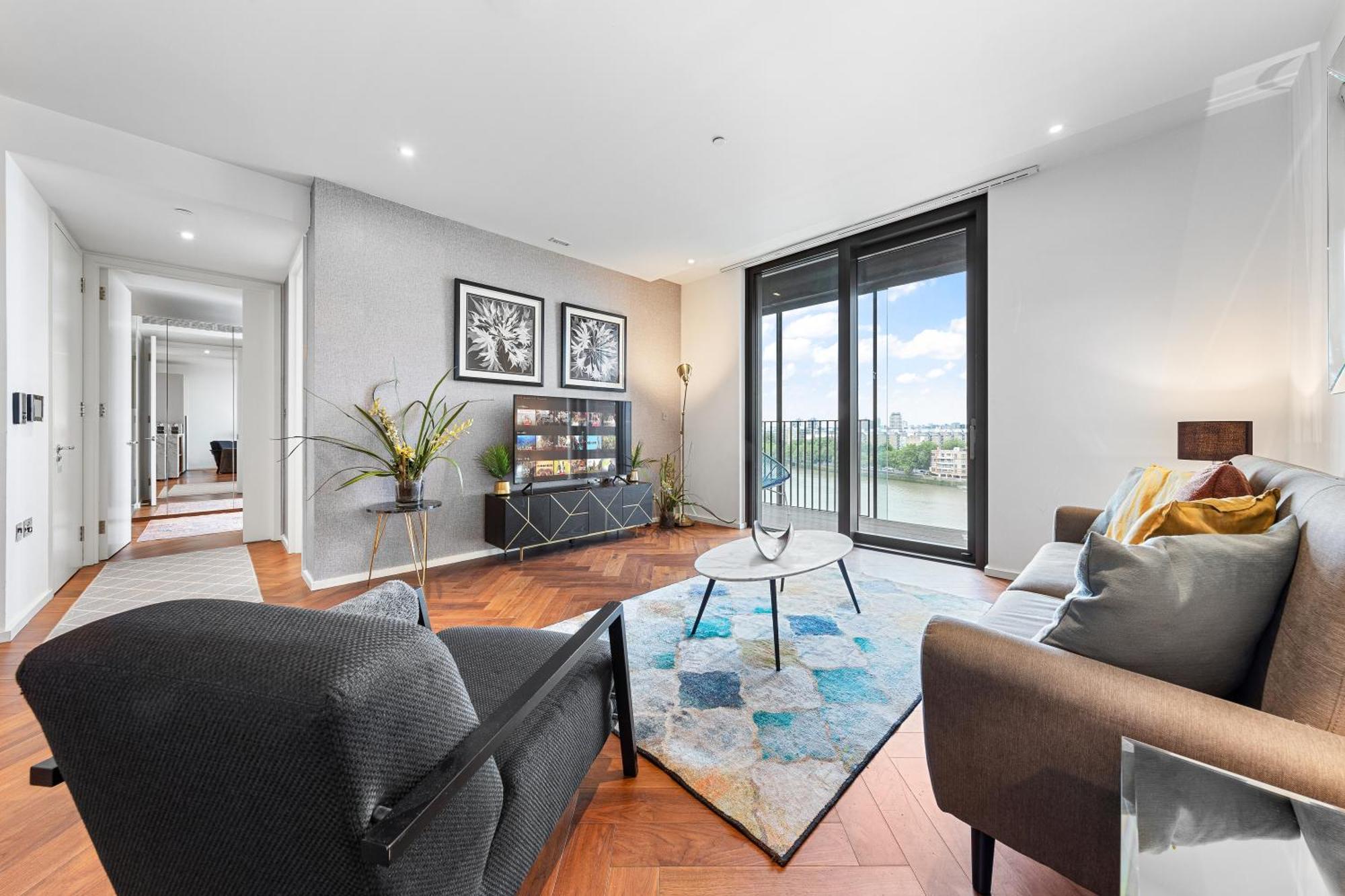 River Panorama Central London 2 Bedroom New Development المظهر الخارجي الصورة